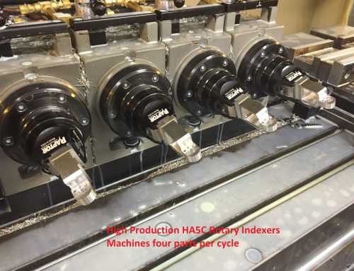 High Production HA5C Rotary Indexers Machines four parts per cycle